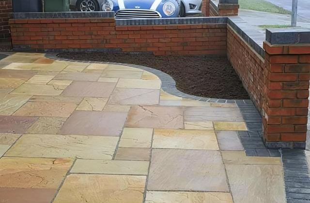 Indian Sandstone Driveway Installers in Stamford Bridge